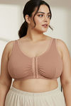 Zivame True Curv Double Layered Non Wired 3/4Th Coverage Super Support Bra - Roebuck Skin — thumbnail 5